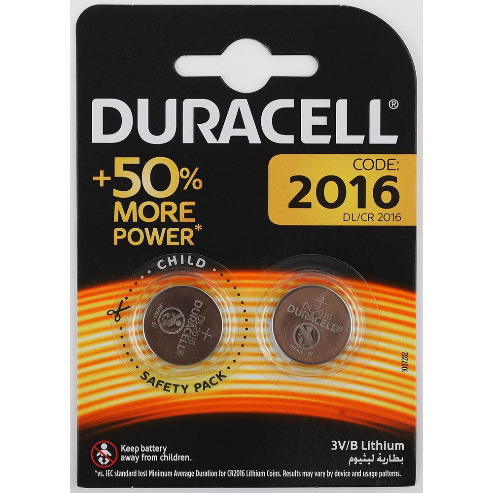 Duracell Батарейка CR2016, 2 шт #1