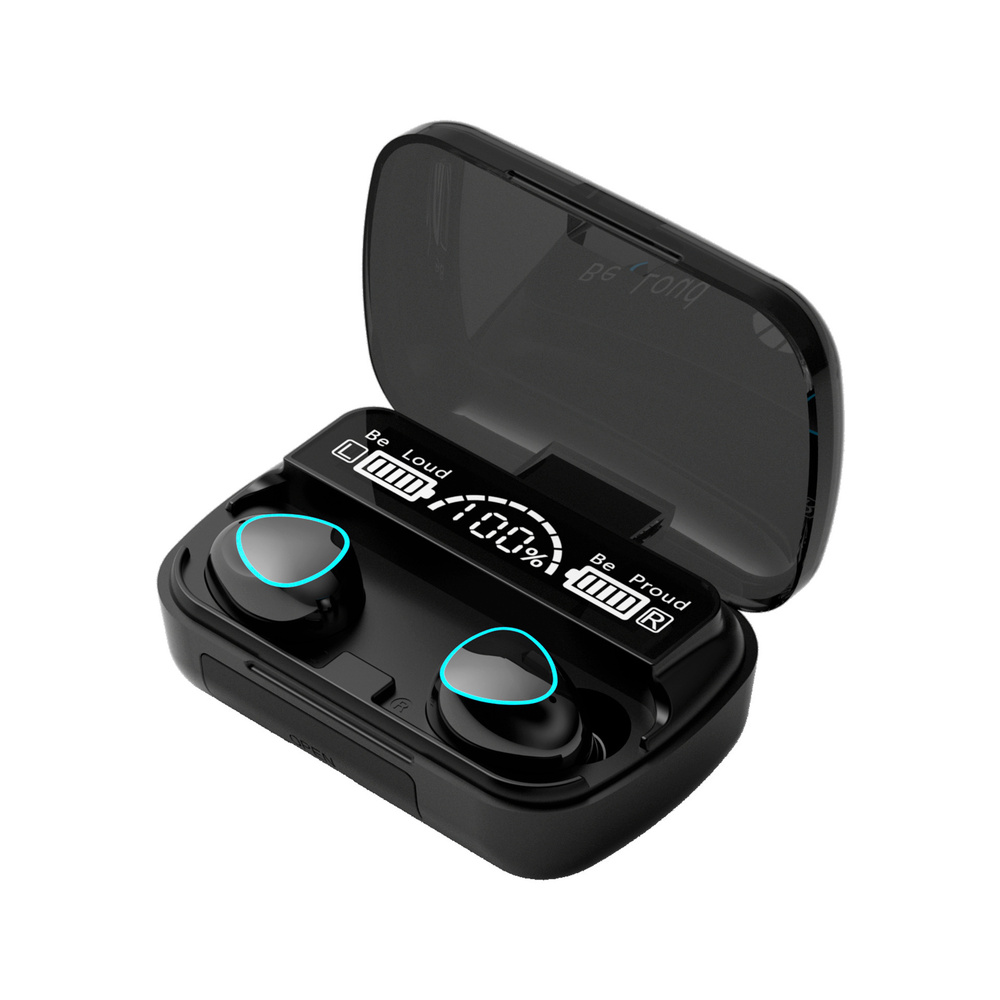 Беспроводные наушники m10 Bluetooth наушники TWS. Спортивные наушники для телефона с микрофоном  #1
