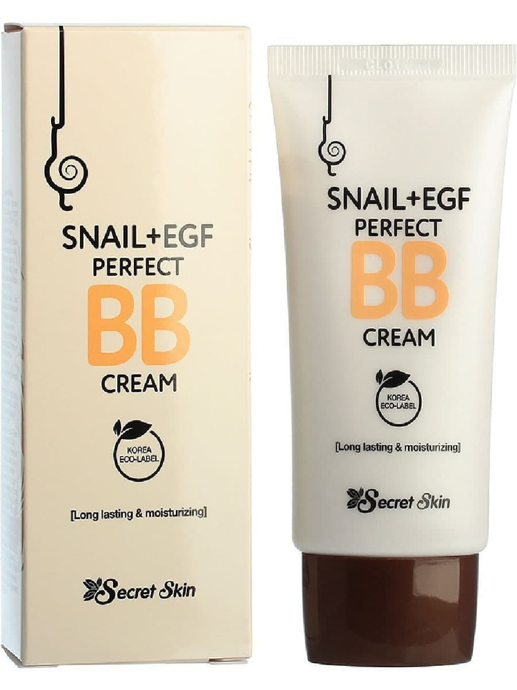 ББ крем с муцином улитки и фактором роста EGF, Secret Skin EGF Snail+EGF Perfect BB Cream, 50 мл  #1