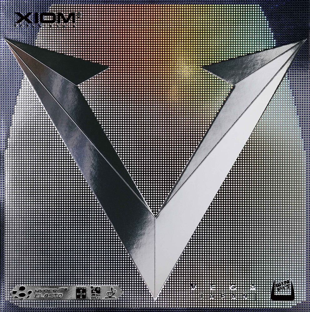 Накладка для ракетки настольного тенниса XIOM Vega Japan, Черный размер max  #1