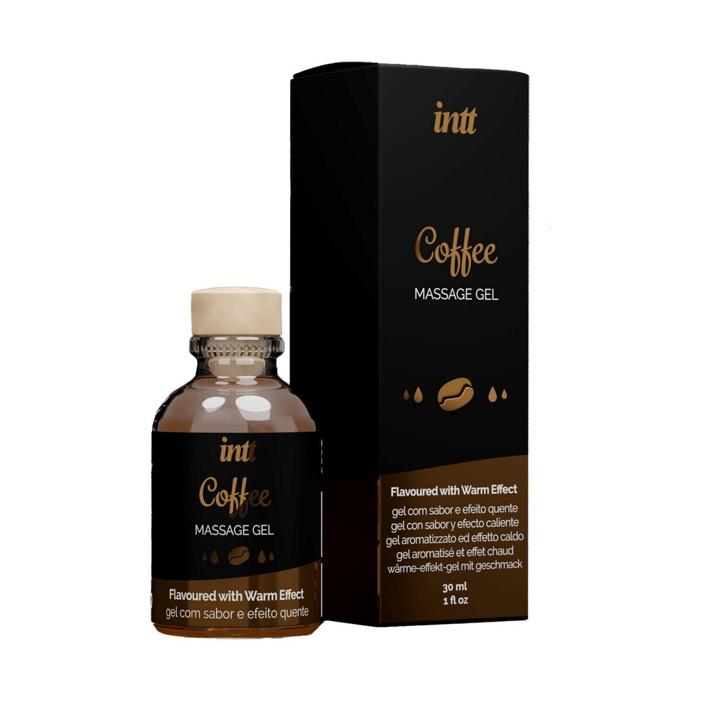 INTT Coffee разогревающий лубрикант масло для орального секса 30мл  #1