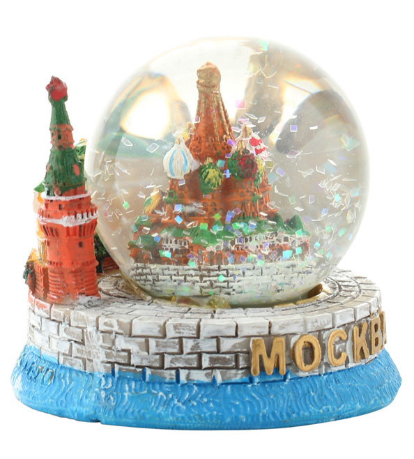 Снежный шар Кремль, диаметр шара 45мм #1