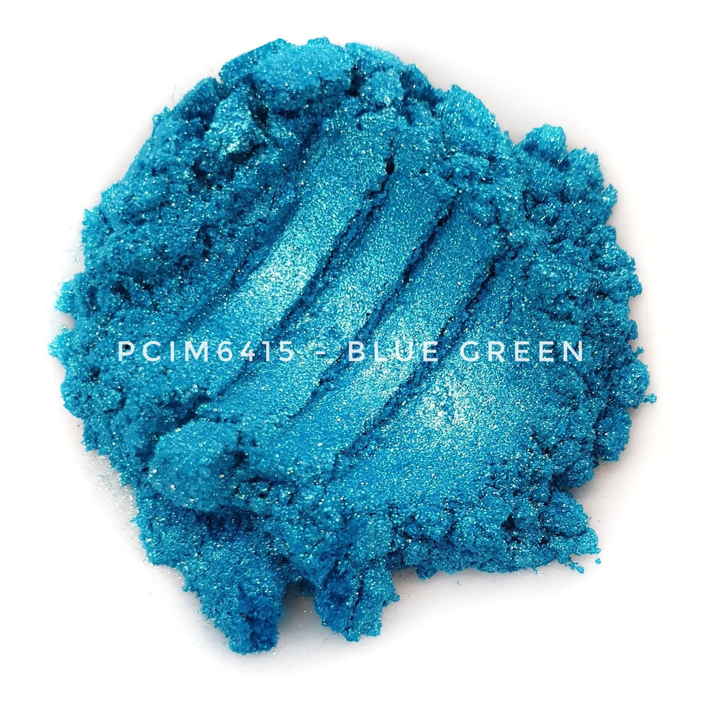 Перламутровый пигмент PCIM6415 - Blue Green, Фасовка По 25 г #1
