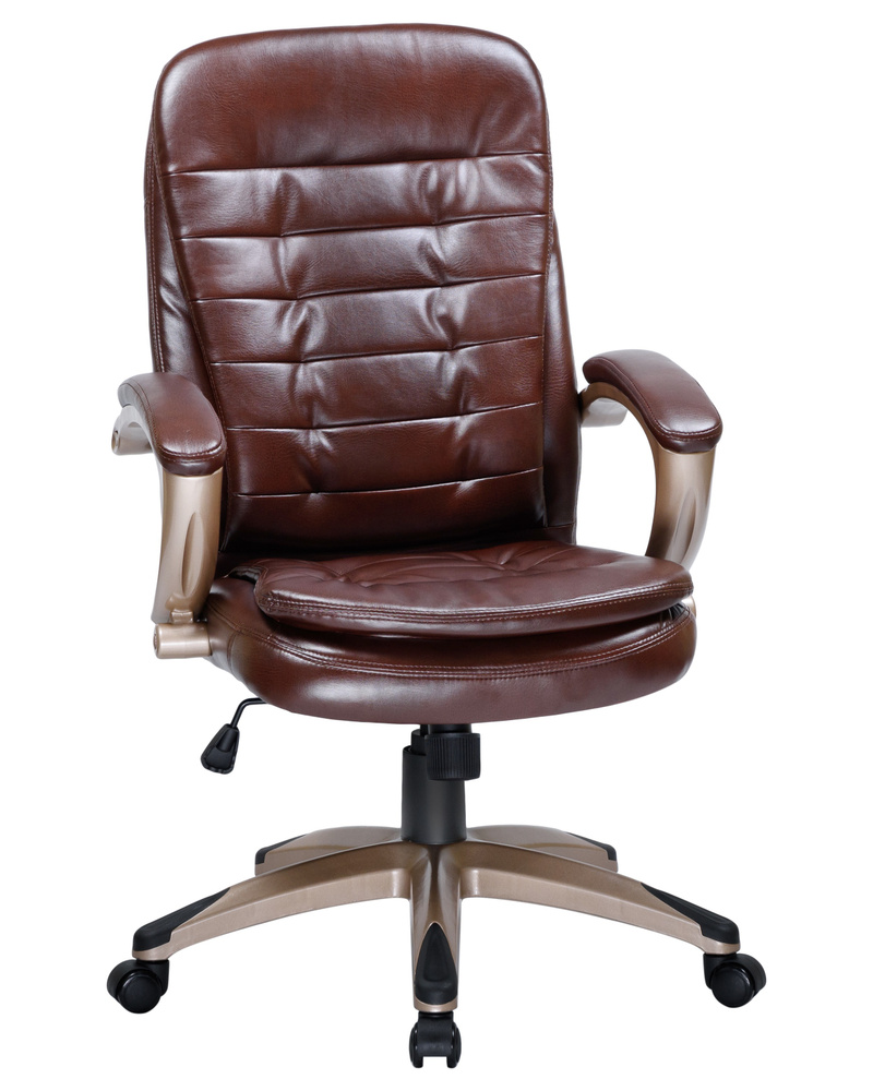 Офисное кресло для руководителей DOBRIN DONALD, LMR-106B, коричневый  #1
