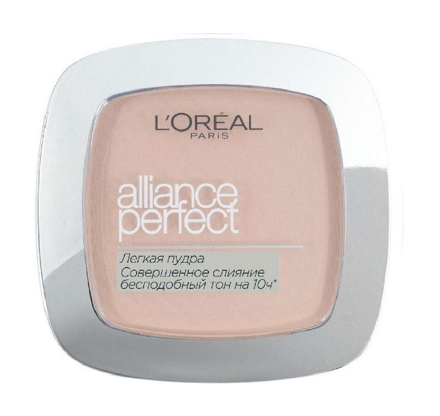 L'OREAL PARIS Пудра компактная Alliance Perfect, 9 г, N2 Ванильный #1