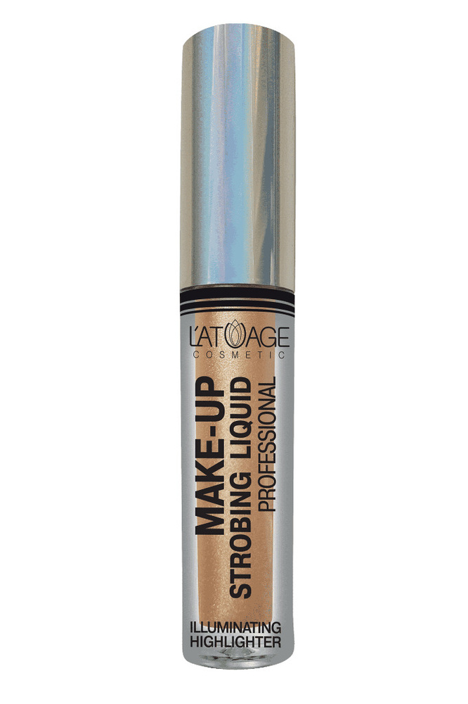 L'atuage Cosmetic Хайлайтер для лица жидкий Make up Strobing liquid тон 604 #1