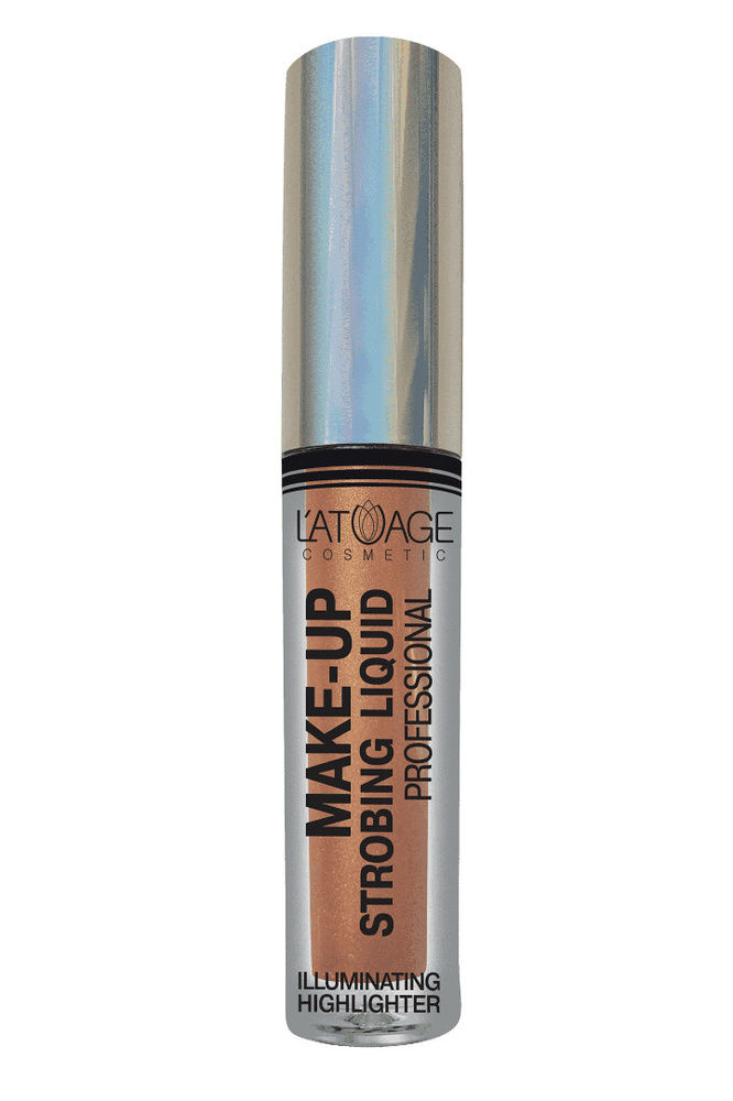 L'atuage Cosmetic Хайлайтер для лица жидкий Make up Strobing liquid тон 605 #1