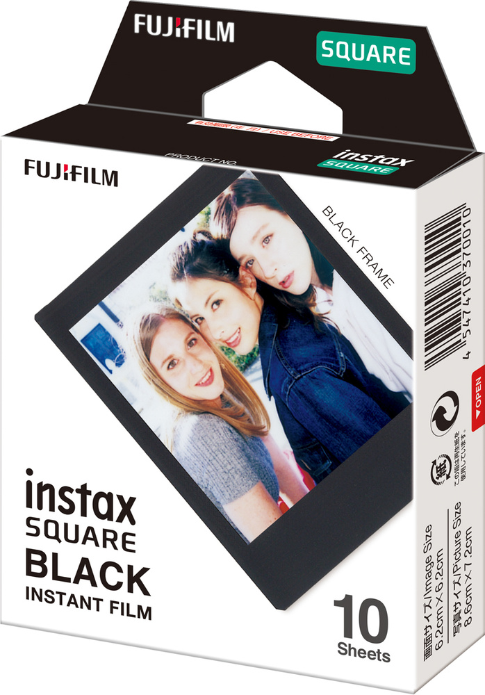 Fujifilm Instax Square Black Frame WW 1 фотопленка #1