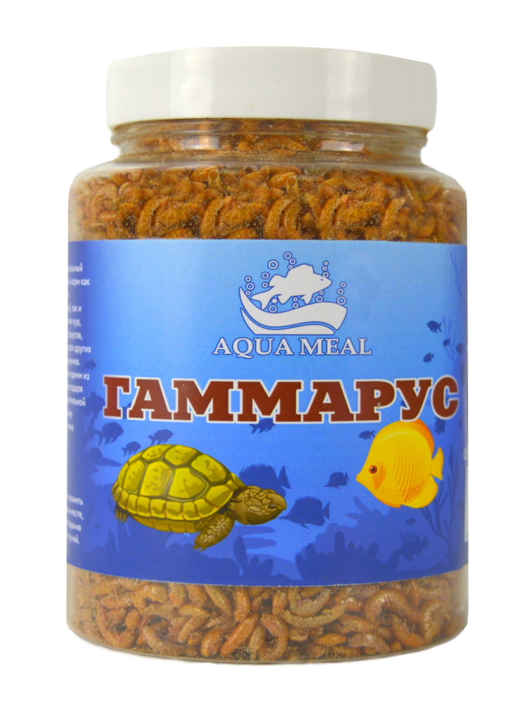 Гаммарус корм для рыб, птиц, обитателей террариумов 400 мл.  #1