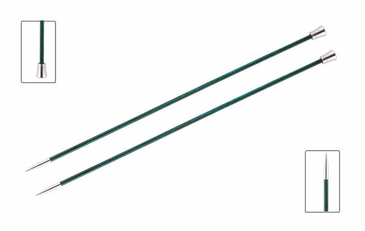 Спицы для вязания Knit Pro прямые, деревянные Royale 3,5мм, 35см, арт.29213  #1