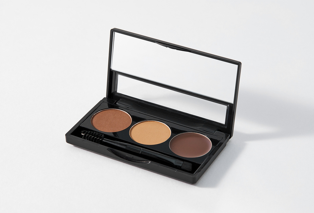 PROVOC EYEBROWNS Brow Palette 01 Light Brown Набор теней для бровей #1