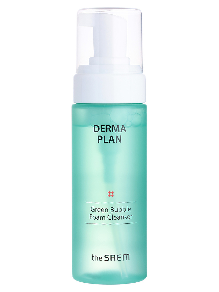 The Saem Пенка для умывания - Derma Plan Green Bubble Foam Cleanser 150мл #1