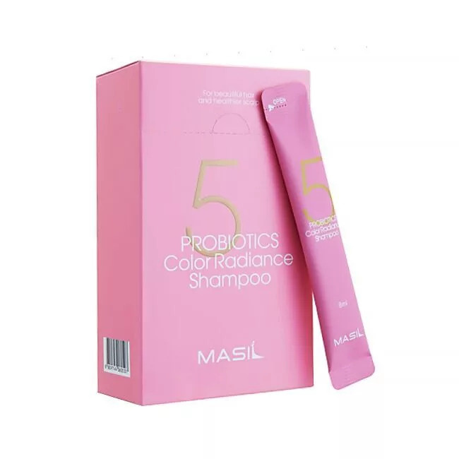 Masil 5 Шампунь с пробиотиками для защиты цвета Probiotics Color Radiance Shampoo, 20 шт * 8 мл  #1