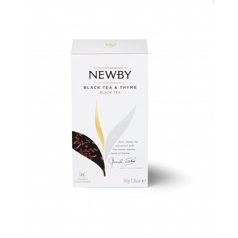 Чай Newby Черный чай с Чабрецом 25 пакетиков #1