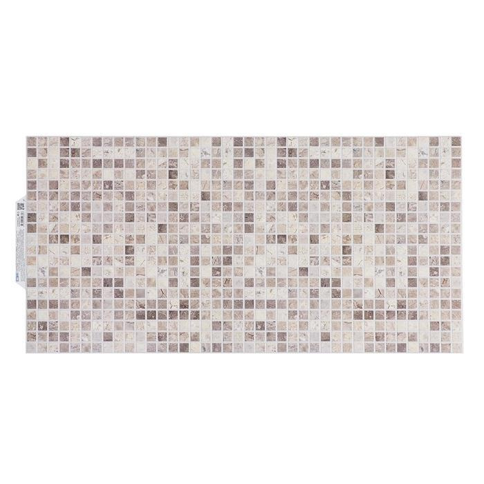 Панель ПВХ мозаика Травертино, 485х960 #1