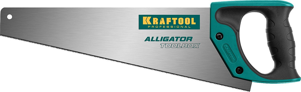 Ножовка KRAFTOOL 13 TPI, 350 мм, (пила) Alligator Toolbox 13 15227-35 #1
