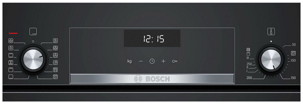 Духовой шкаф Электрический Bosch HIJ517YB0R черный #1