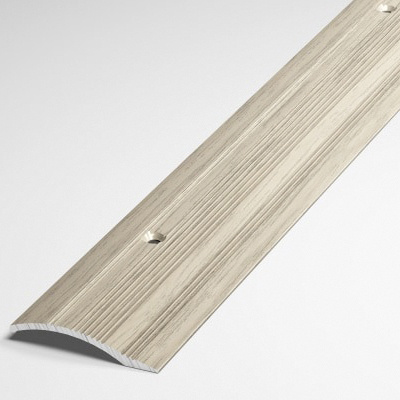 Порог напольный разноуровневый 40x10 мм, длина 1,8 м, профиль-порожек алюминиевый Лука ПР 02, декор клён #1