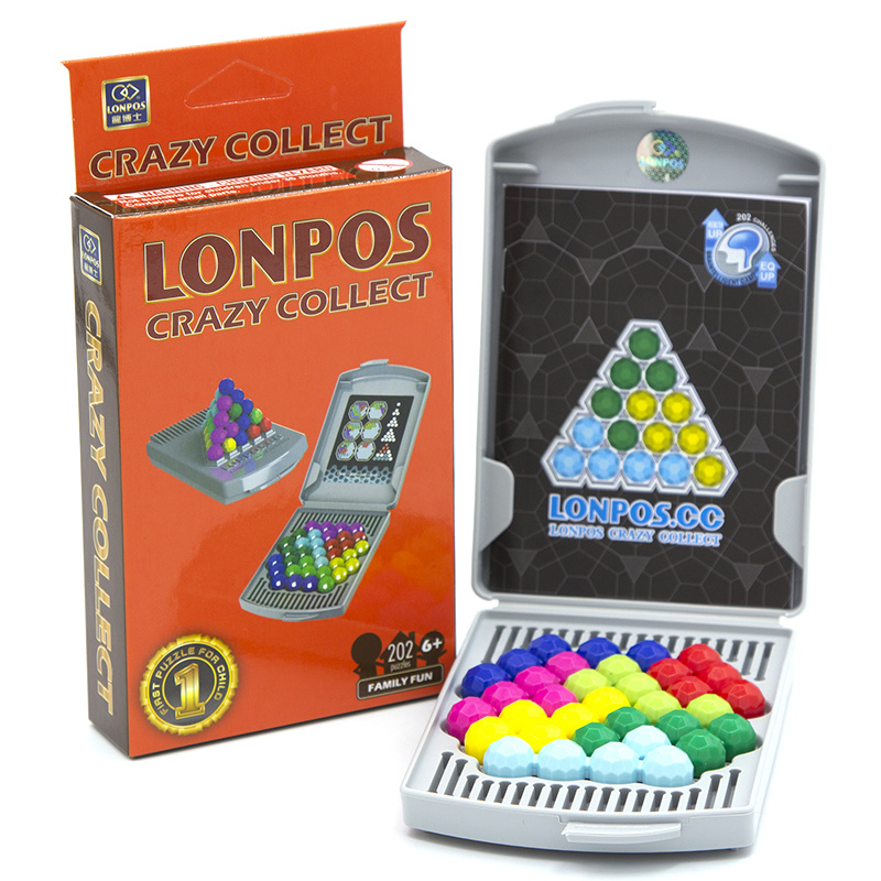 Логическая настольная игра головоломка лонпос , lonpos 3d головоломка, 202 задачи  #1