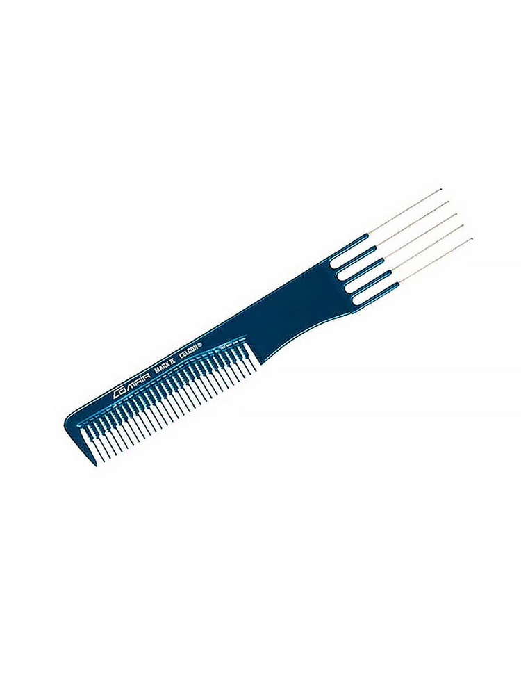 Comair Расческа для волос/Расчёска-вилка пластмассовая для тупирования №102, 19,5 см.  #1