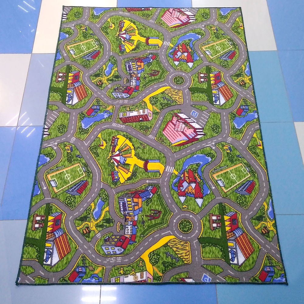 Витебские ковры Коврик для детской, Искусственный войлок, Полиамид, разноцветный, 1.4 x 2 м  #1