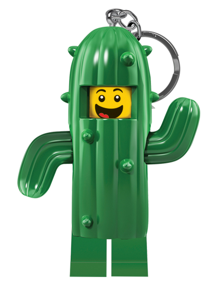 LEGO. Брелок LEGO Classic Cactus Boy Лего Классик Мальчик-кактус Брелок для ключей. Брелок фонарик  #1