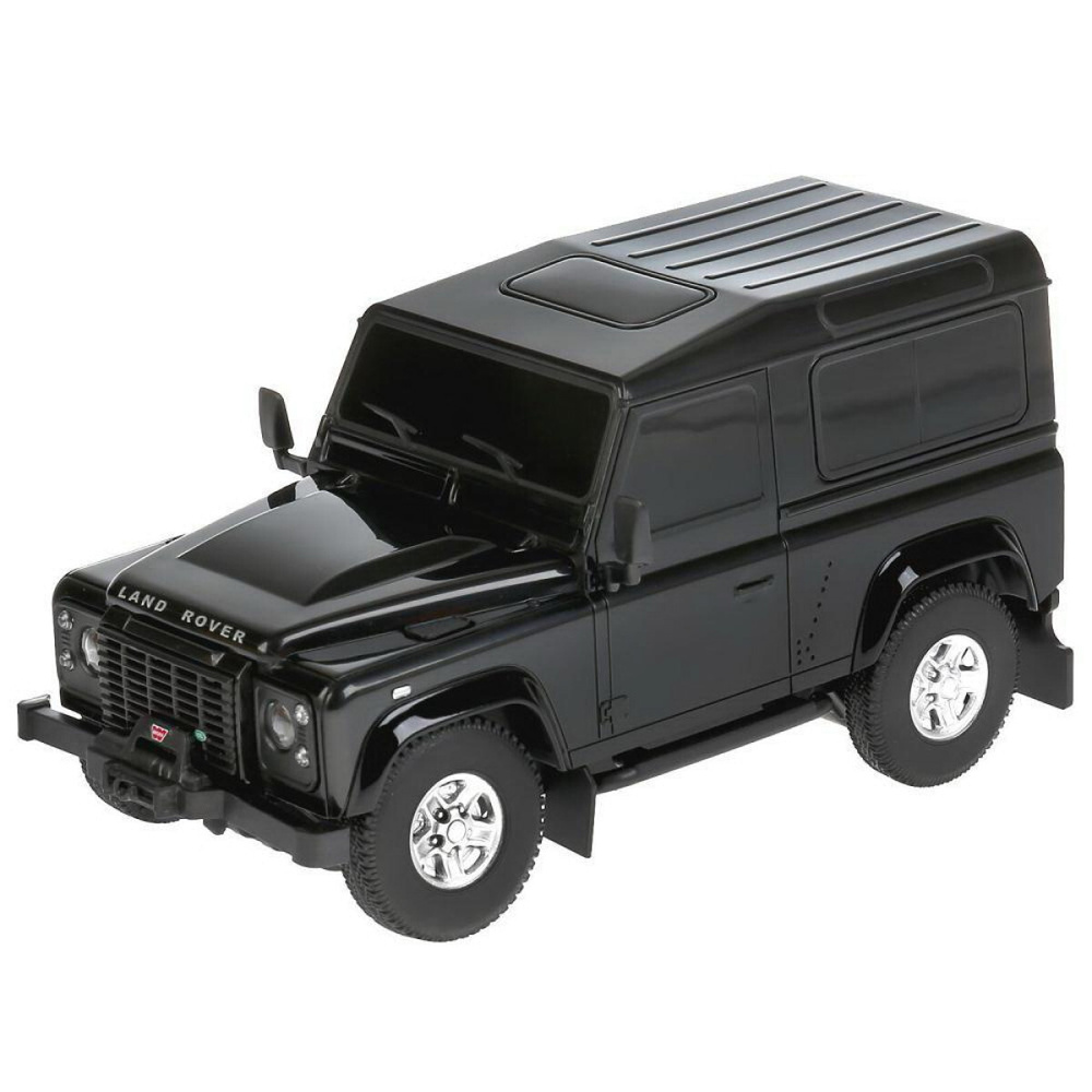 Машина р/у 1:24 Land Rover Defender черный - купить с доставкой по выгодным  ценам в интернет-магазине OZON (441579209)