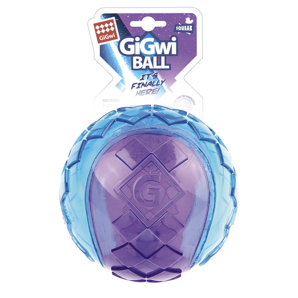 GiGwi Dog Ball / Игрушка Гигви для собак Мяч с пищалкой 8 см #1