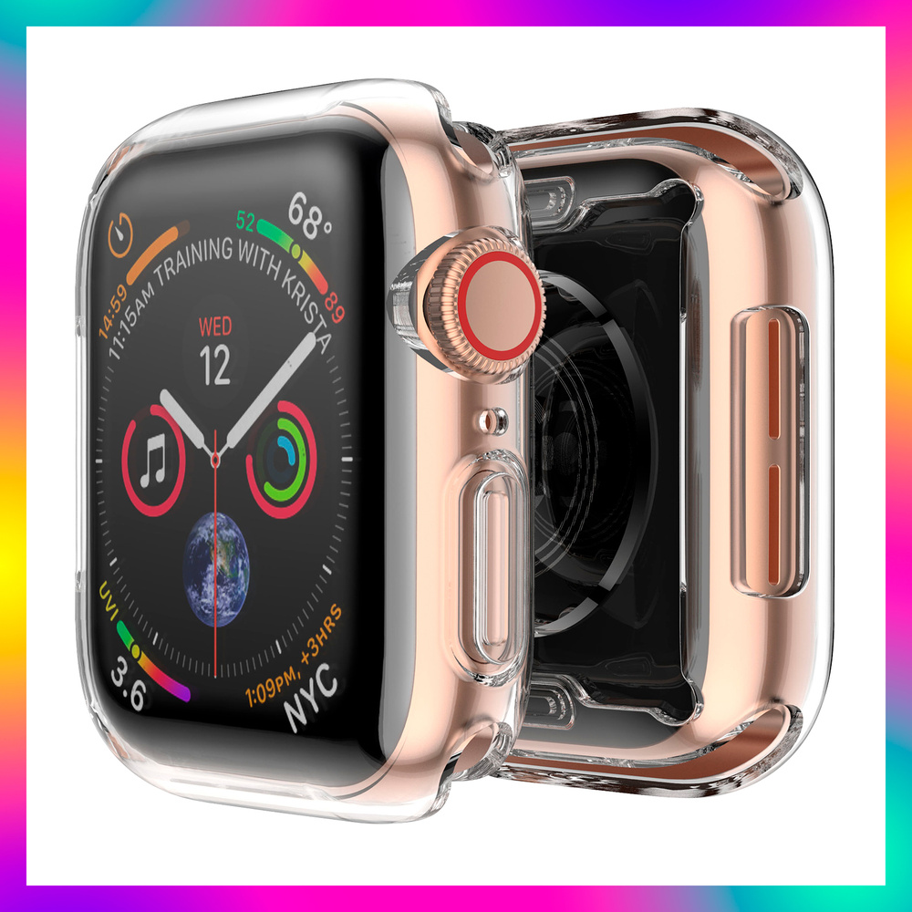 Чехол на смарт часы Apple Watch 1/2/3 диагональю экрана 42 мм Luckroute / Противоударный чехол с защитой #1