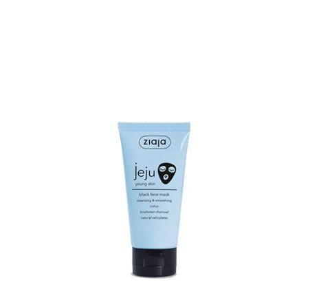 ZIAJA Jeju young skin Очищающая и разглаживающая черная маска для лица, 50 мл  #1