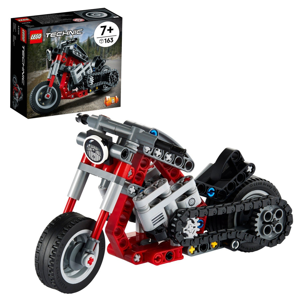 Конструктор LEGO Technic Мотоцикл 42132 #1