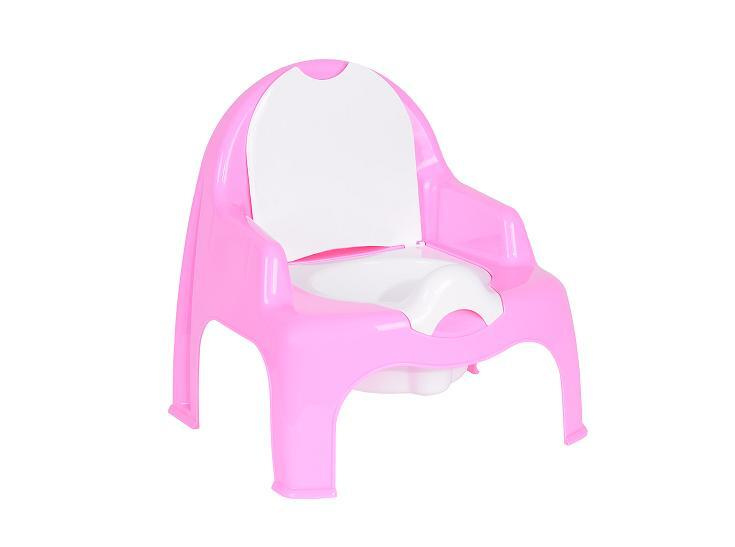 Горшок-стульчик детский розовый, Эльф-023 #1