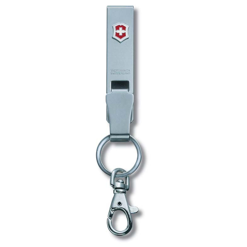 Подвеска на ремень VICTORINOX "Multiclip", с карабином и кольцом для ключей, металлическая  #1