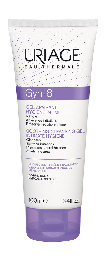 Успокаивающий гель для интимной гигиены Uriage Gyn 8 Soothing Cleansing Gel Intimate Hygiene  #1