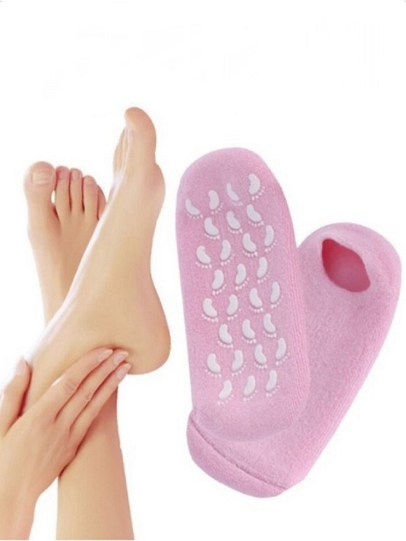 Гелевые Spa носочки Spa Gel Socks, восстанавливающие носочки, мягкие увлажняющие для смягчения кожи  #1