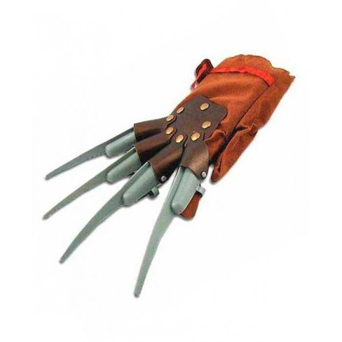 Перчатка Фредди Крюгера левая / стальные ножи, перчатка  #1