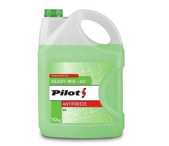 Антифриз PILOTS GREEN LINE -40 G11 зелёный 10 кг #1