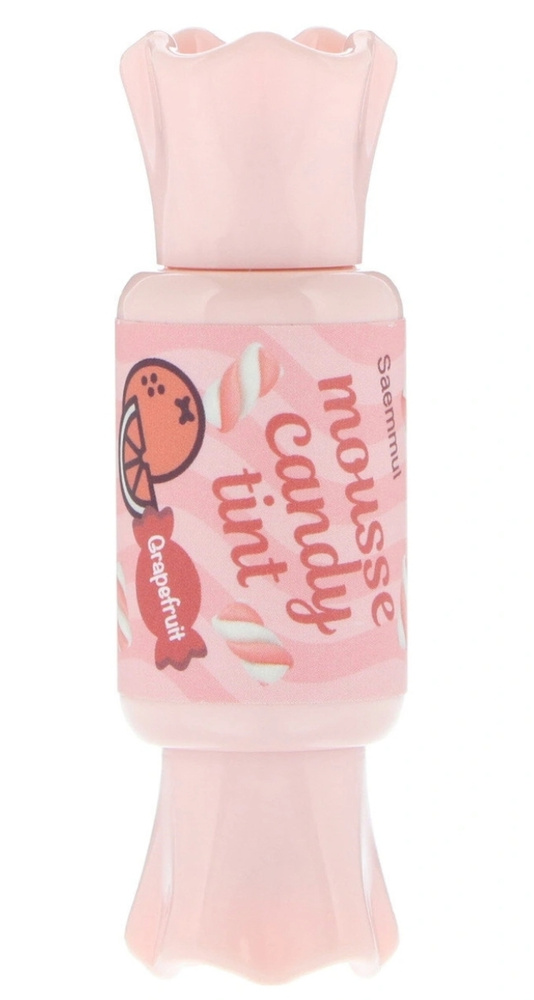 The Saem Тинт-конфетка для губ 04 Saemmul Mousse Candy Tint 04 Grapefruit Mousse 8гр  #1