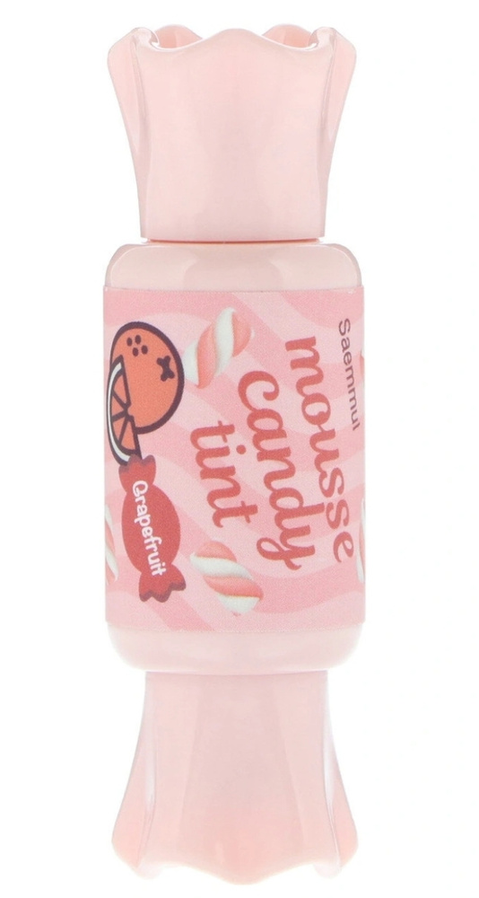 The Saem, lip Тинт для губ 04 saemmul mousse candy tint 04 grapefruit mousse 8гр #1