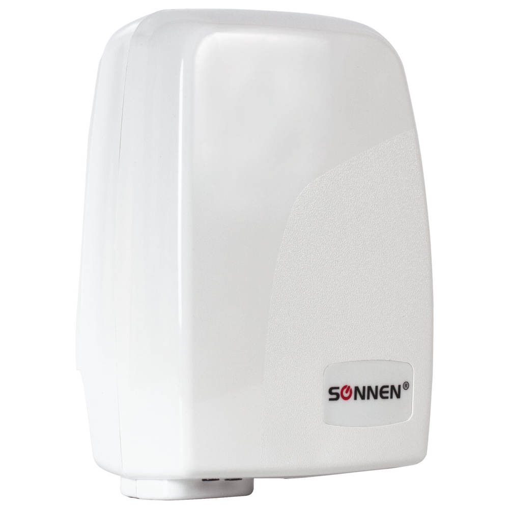 Сушилка для рук Sonnen HD-120, 1000 Вт, пластиковый корпус, белая 604190  #1