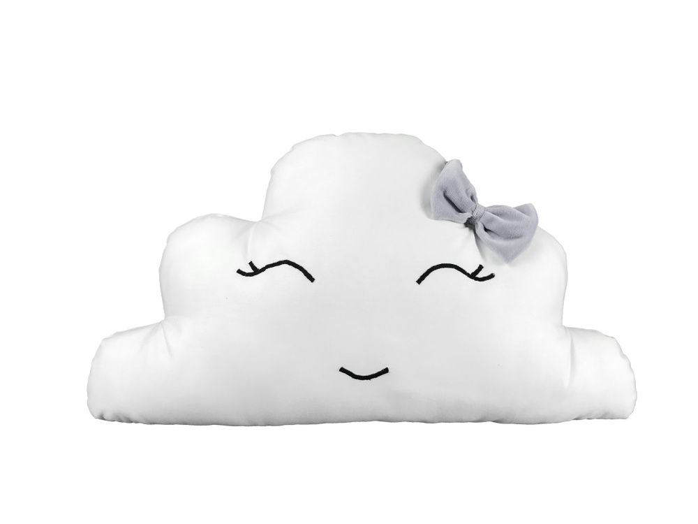 Подушка облако - бортик облако в детскую кроватку для новорожденных; 60х35; LoonaTextiles  #1