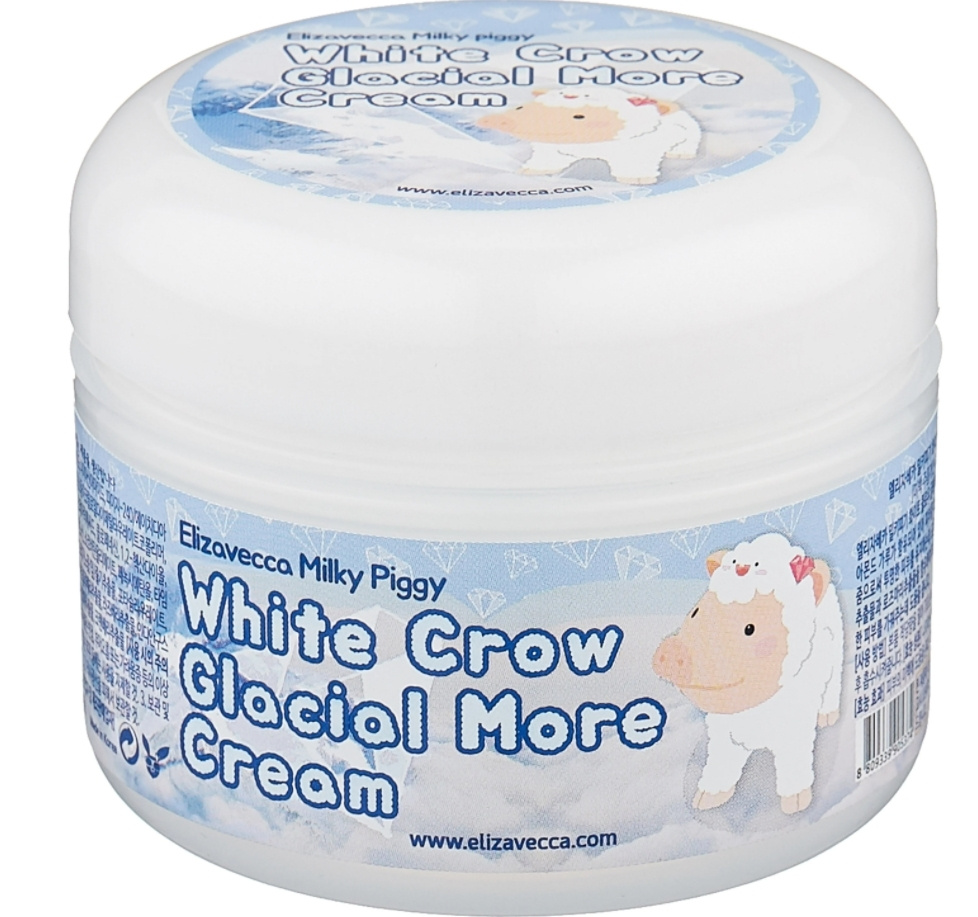 Elizavecca, milky piggy Крем для лица воздушный white crow glacial more cream #1
