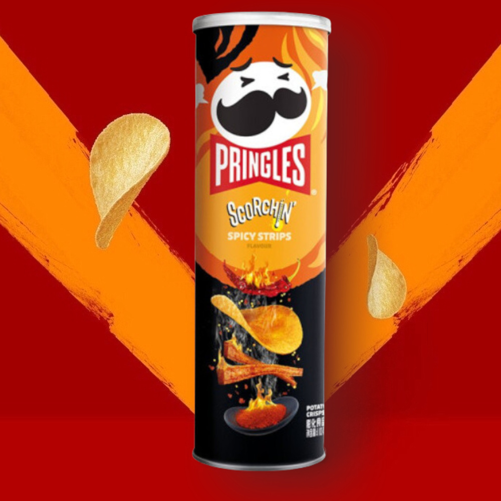 Чипсы Pringles со вкусом специй под сычуанским соусом, 110 г. #1