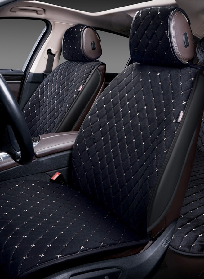 Накидки на сидения автомобиля из алькантары / чехлы для автомобильных сидений универсальные AUTOPREMIER #1