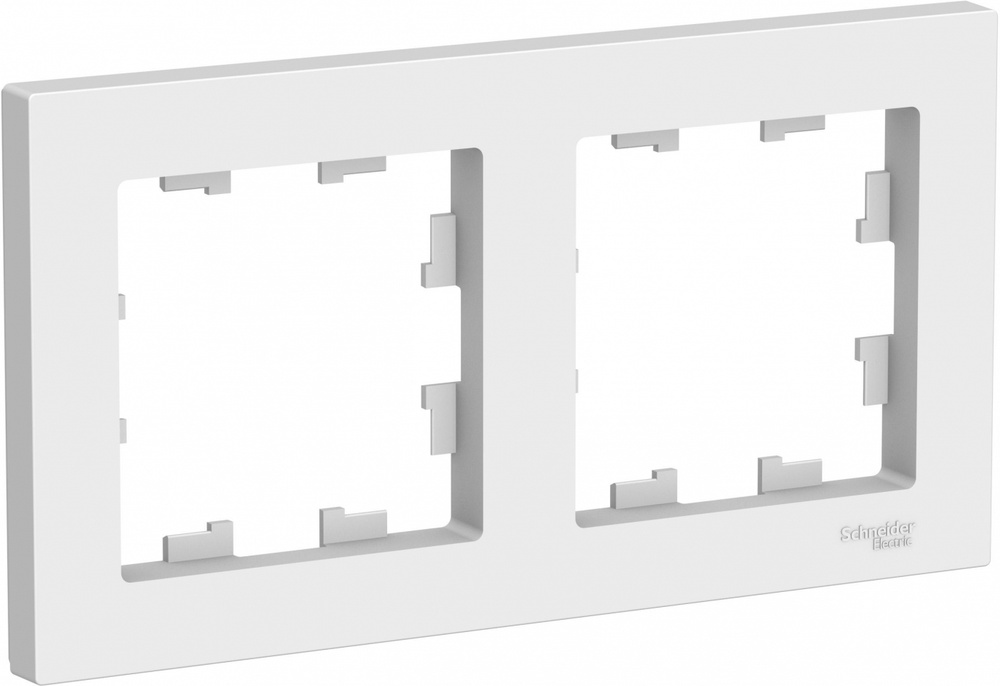 Рамка 2 поста Systeme Atlas Design Белый / ATN000102 #1