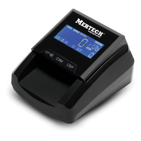 Детектор банкнот MERTECH D-20A FLASH PRO LCD, автоматический, ИК, МАГНИТНАЯ, АНТИСТОКС детекция, АКБ, #1