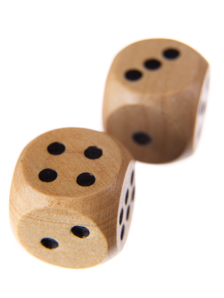 Кости игральные 2 шт 15 мм Mr. Fox деревянные зарики для нард кубики игральные для настольных игр  #1
