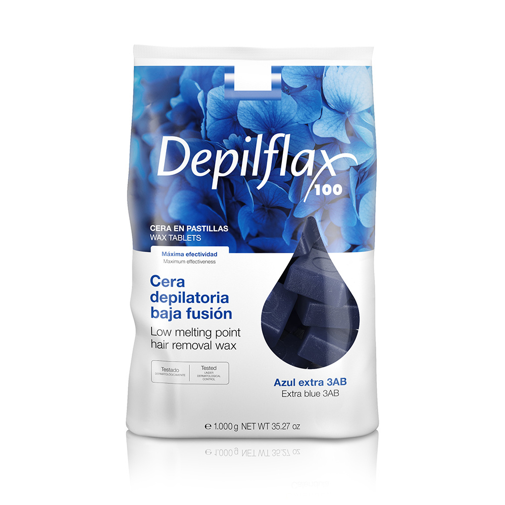 Depilflax Воск для депиляции горячий в брикетах Азуленовый 1 кг  #1
