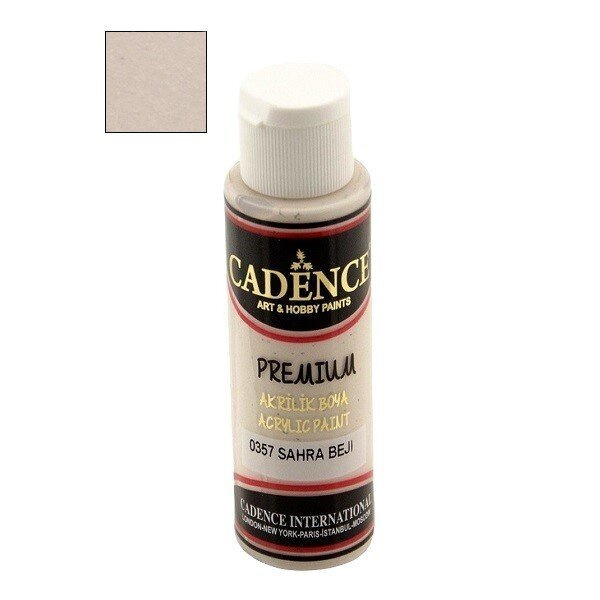 Акриловая краска Cadence Premium Acrylic Paint, 70 мл. Desert Beige-0357 #1