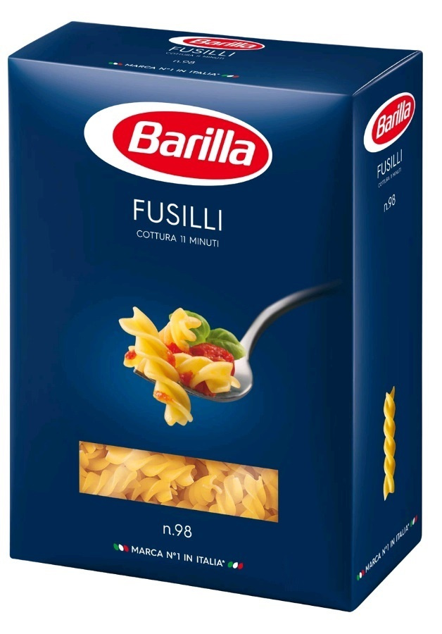 Макароны №98 Barilla Fusilli из твердых сортов пшеницы / макаронные изделия набор 450г х 2 упаковки  #1